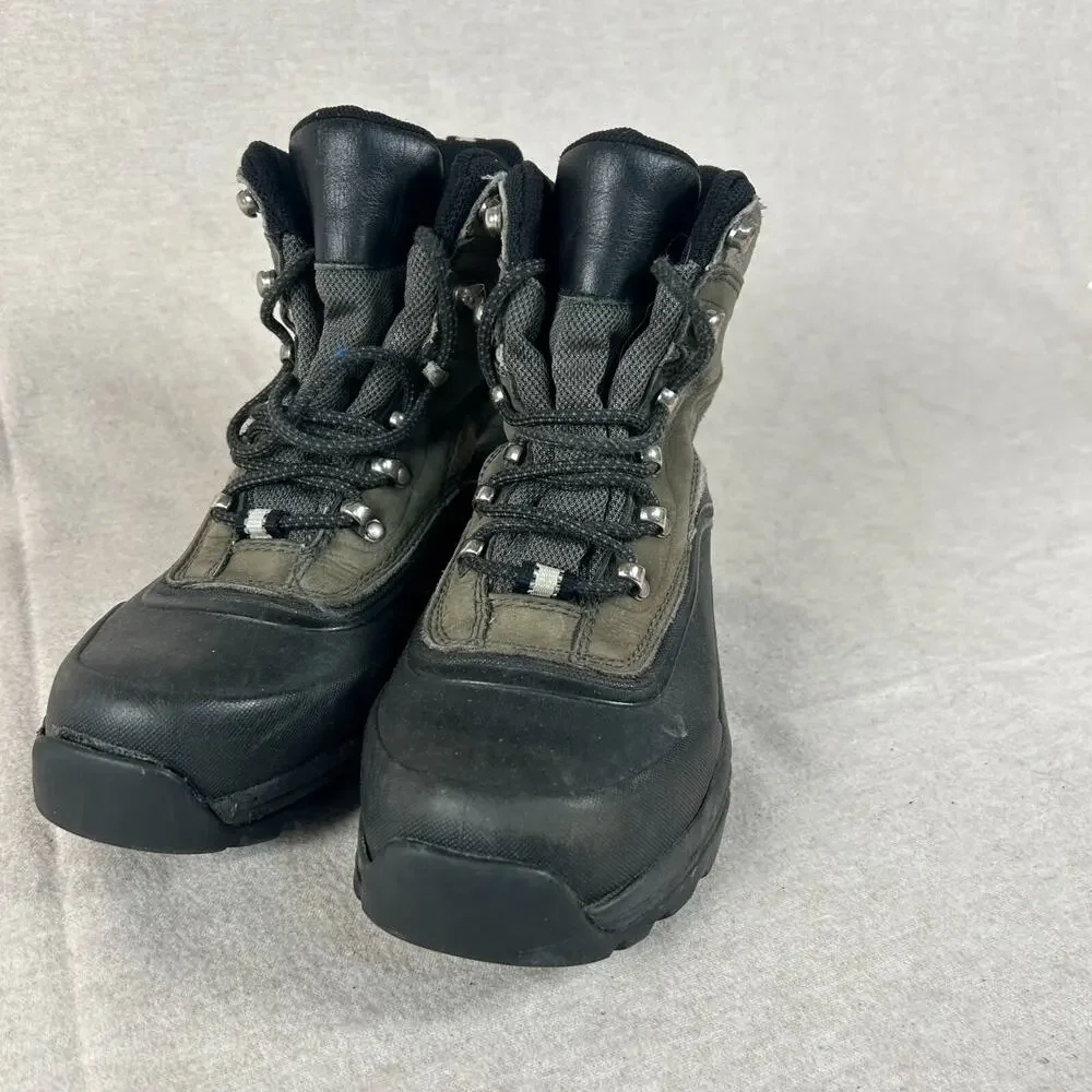 Lands End Mens Hiking Boots‎ Shoes Size 7.5B Waterproof Mid Camping Outdoors